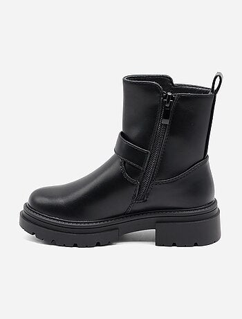 Bottines à zip