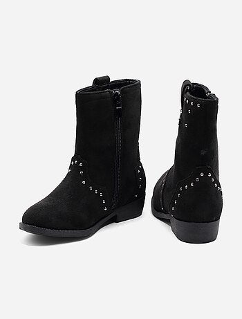 Bottines à zip