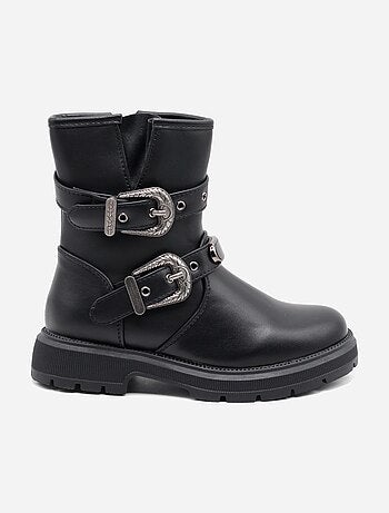 Bottines à zip