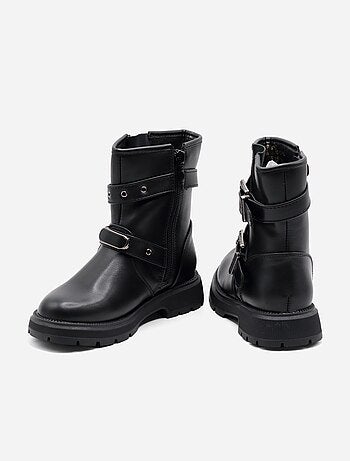 Bottines à zip