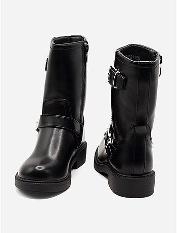 Bottines à zip