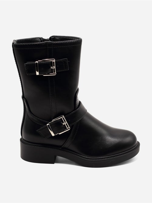 Bottines à zip - Kiabi