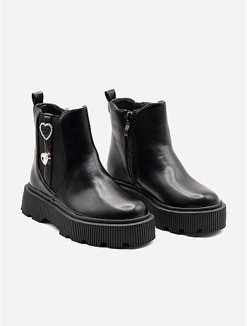 Bottines à zip