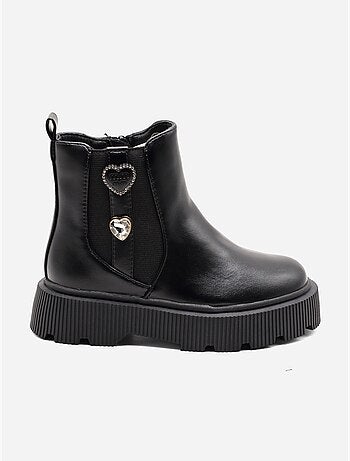 Bottines à zip