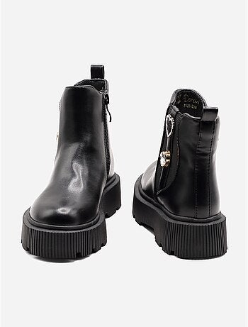 Bottines à zip