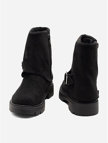 Bottines à zip
