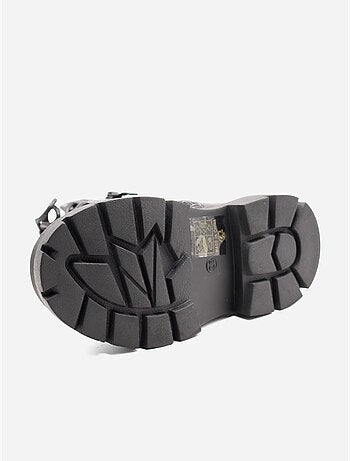 Bottines avec motifs décoratif