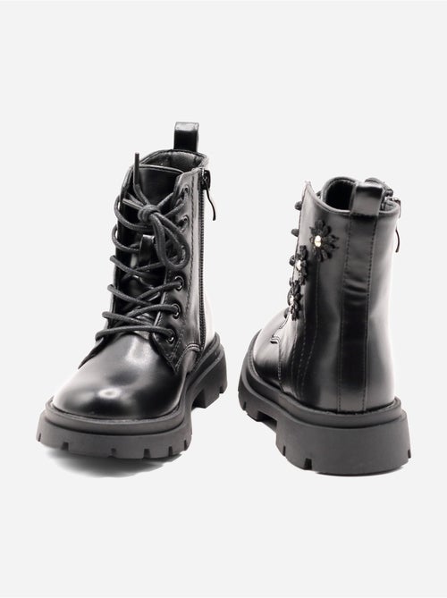 Bottines avec motifs décoratif - Kiabi Bottines avec motifs décoratif - Kiabi