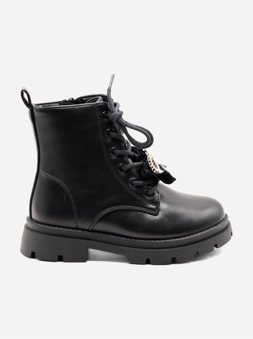 Bottines avec un nœud décoratif - Kiabi Bottines avec un nœud décoratif - Kiabi
