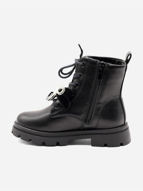 Bottines avec un nœud décoratif - Kiabi Bottines avec un nœud décoratif - Kiabi