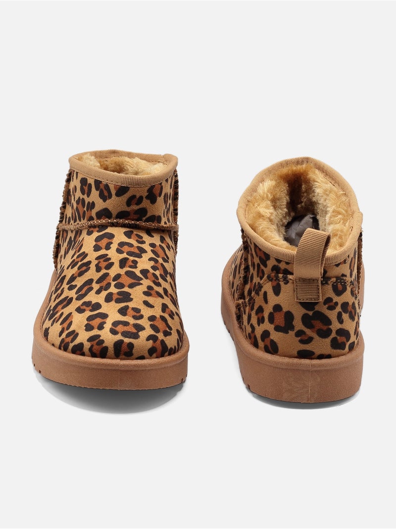 Bottines basses Marron havane - Kiabi