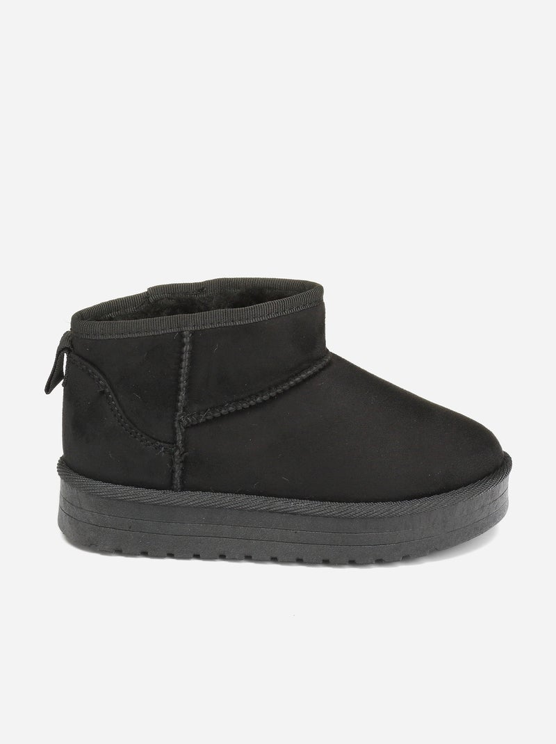 Bottines basses Noir - Kiabi