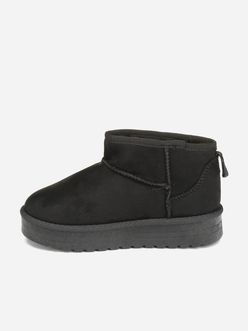 Bottines basses Noir - Kiabi