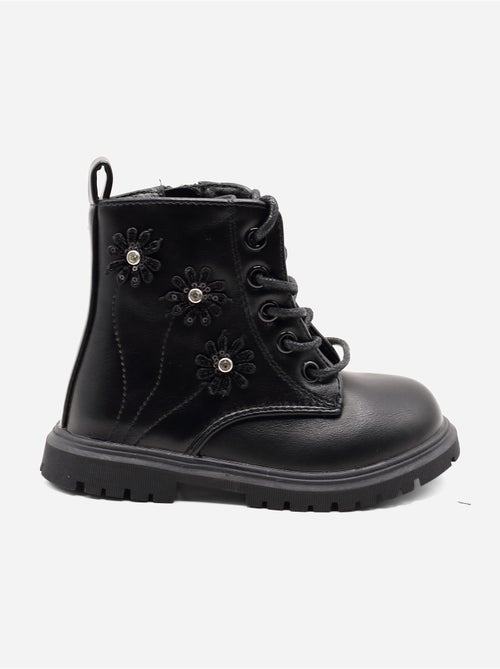 Bottines Bébé a lacets - Kiabi Bottines Bébé a lacets - Kiabi