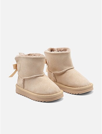 Bottines Bébé à noeuds