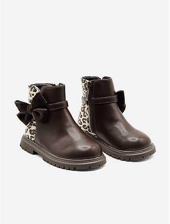 Bottines Bébé à noeuds