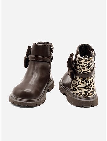 Bottines Bébé à noeuds