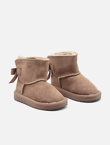 Bottines Bébé à noeuds