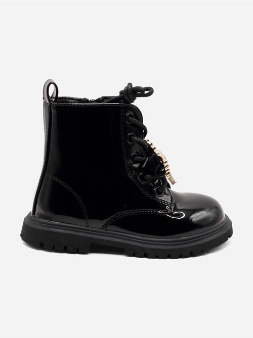 Bottines bébé avec un nœud décoratif - Kiabi