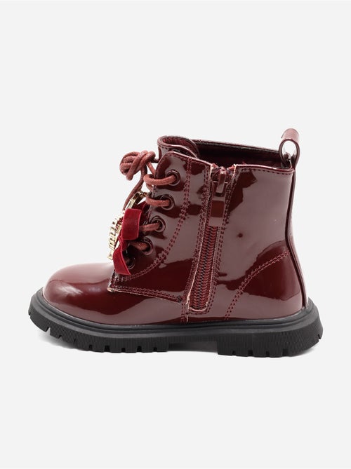 Bottines bébé avec un nœud décoratif - Kiabi Bottines bébé avec un nœud décoratif - Kiabi