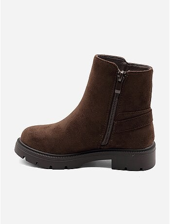 Bottines boucle ardillon