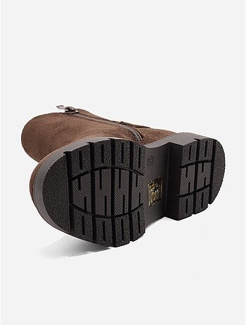 Bottines boucle ardillon