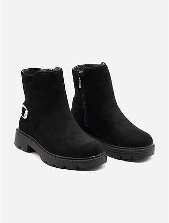 Bottines boucle ardillon