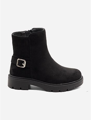 Bottines boucle ardillon