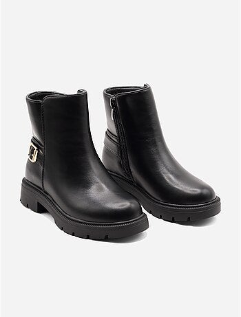 Bottines boucle ardillon