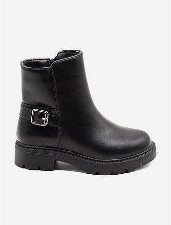 Bottines boucle ardillon