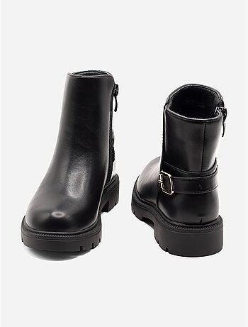 Bottines boucle ardillon