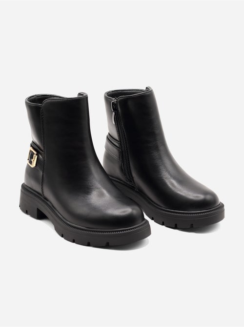 Bottines boucle ardillon - Kiabi Bottines boucle ardillon - Kiabi