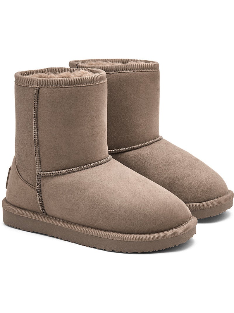 Bottines conguitos australianas high basic Marron clair - Kiabi