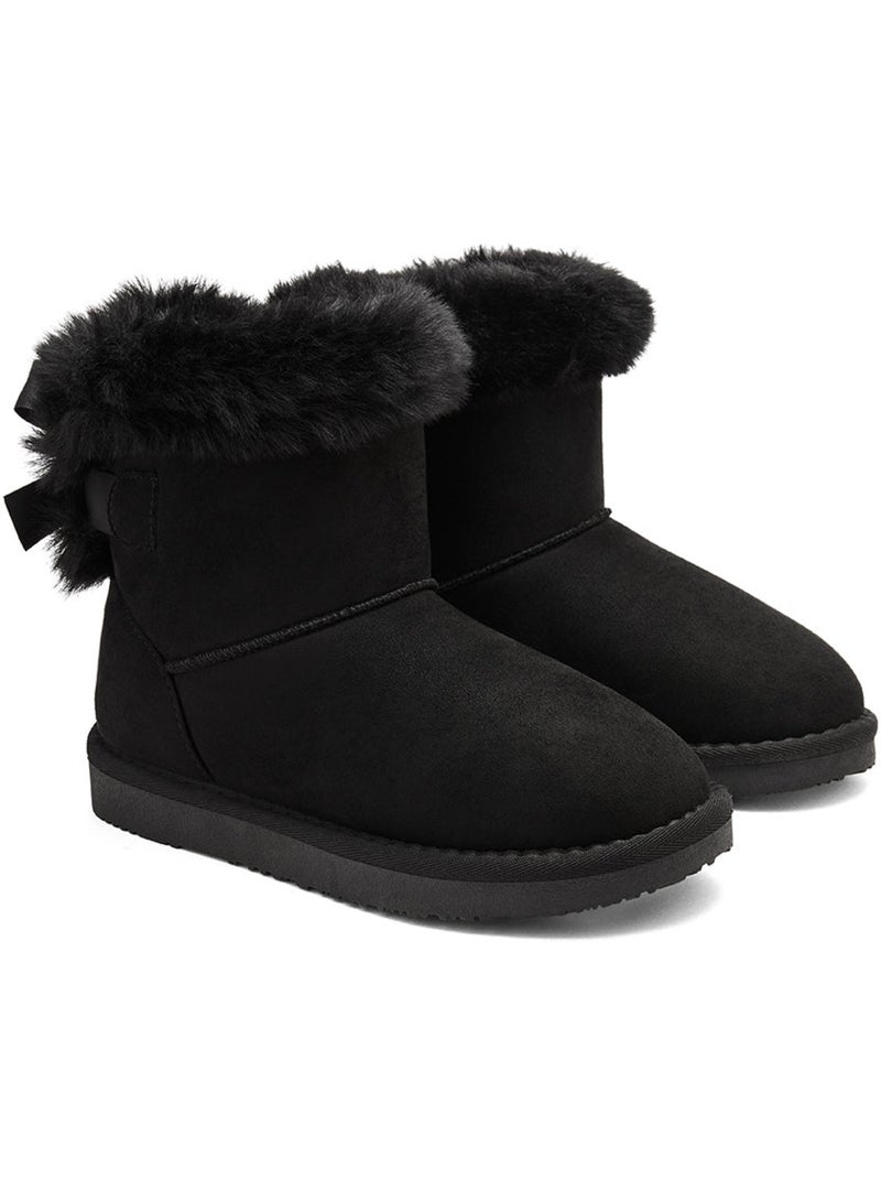 Bottines conguitos australianas high pelo Noir Noir - Kiabi