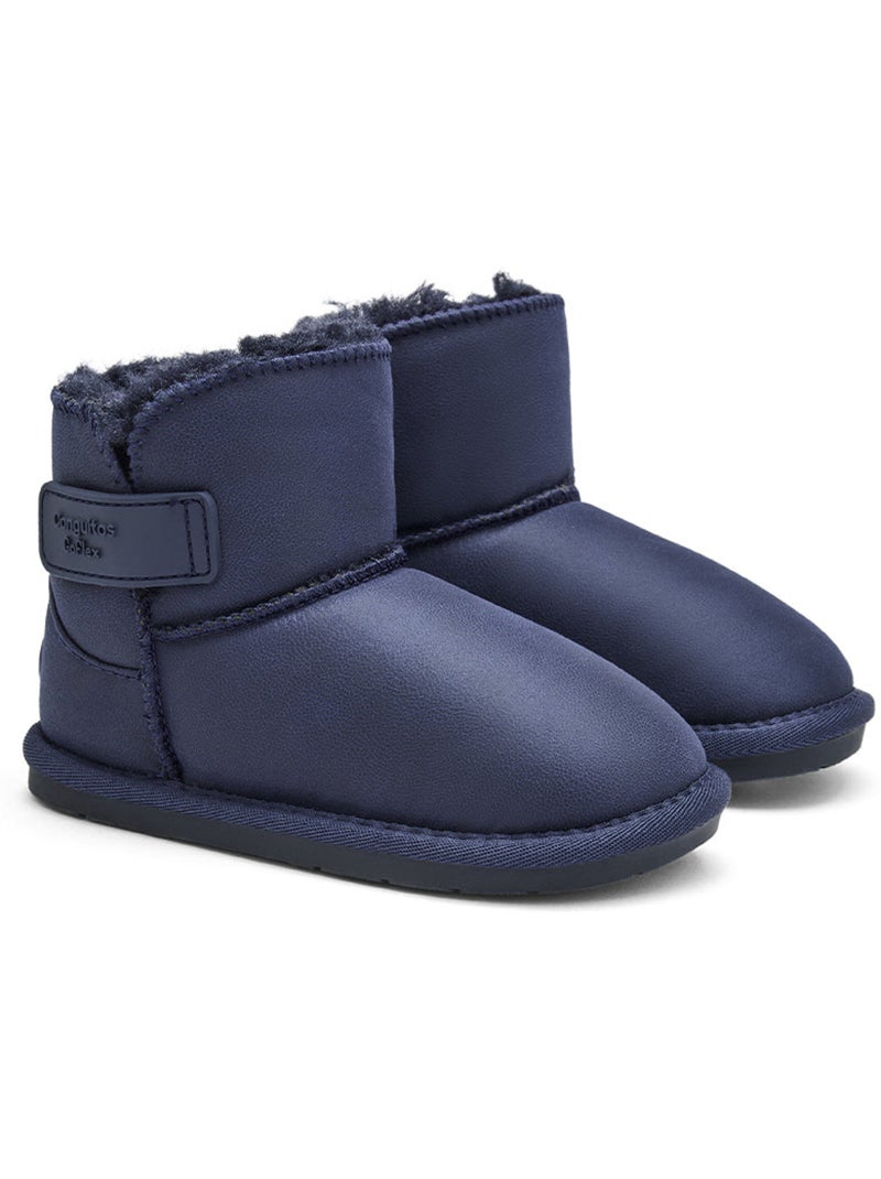 Bottines conguitos barefoot Bleu marine - Kiabi