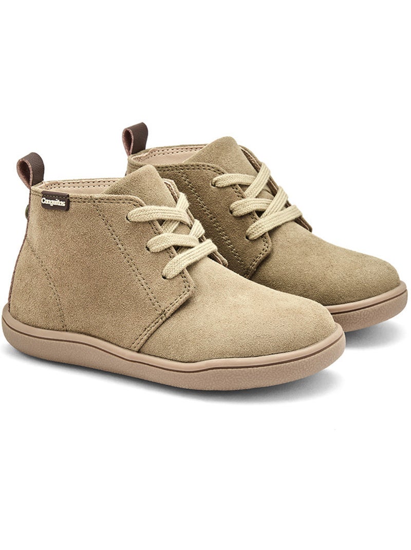 Bottines conguitos barefoot goflex Marron clair - Kiabi