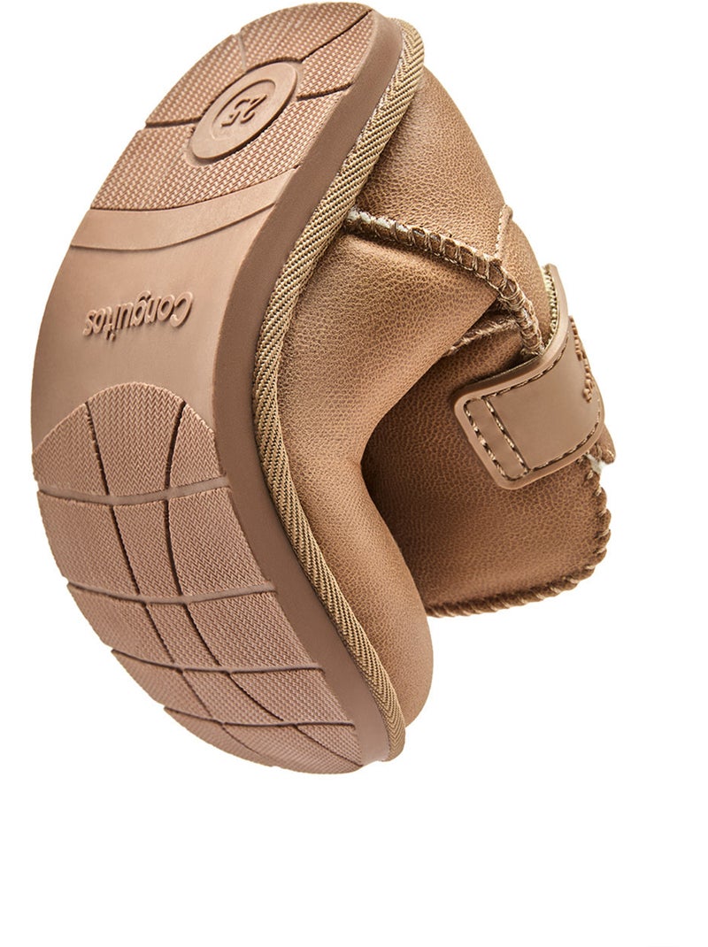 Bottines conguitos barefoot Marron clair - Kiabi