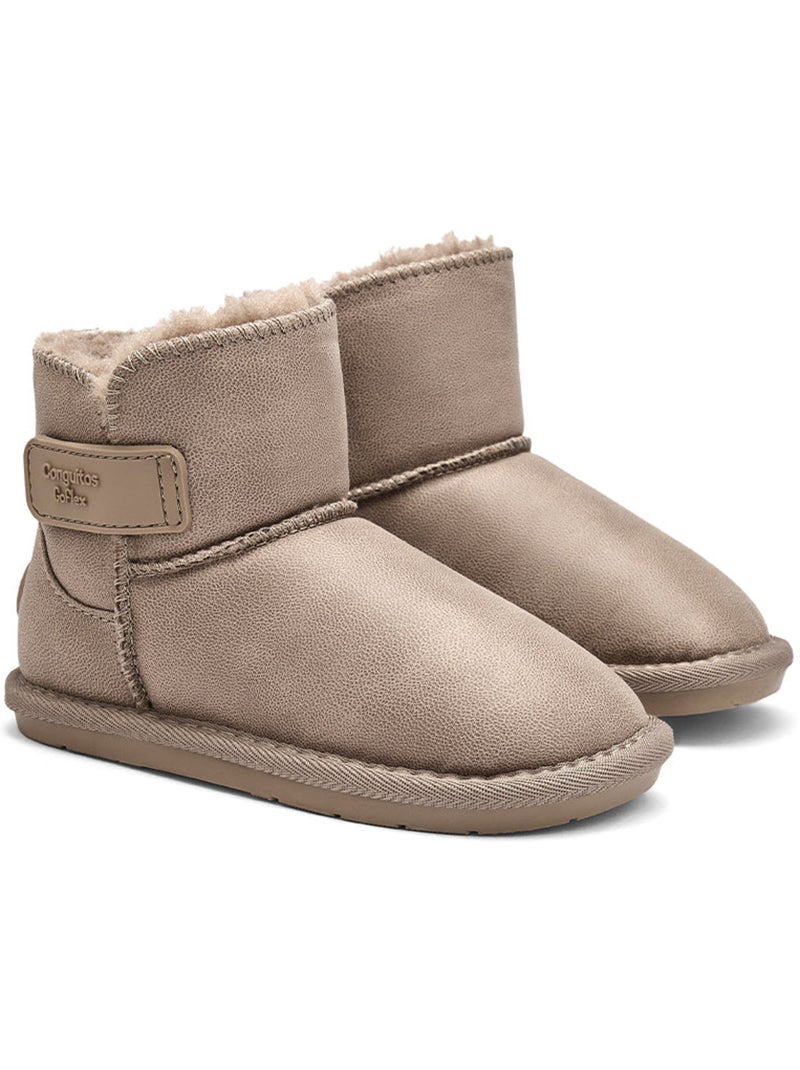Bottines conguitos barefoot Marron clair - Kiabi