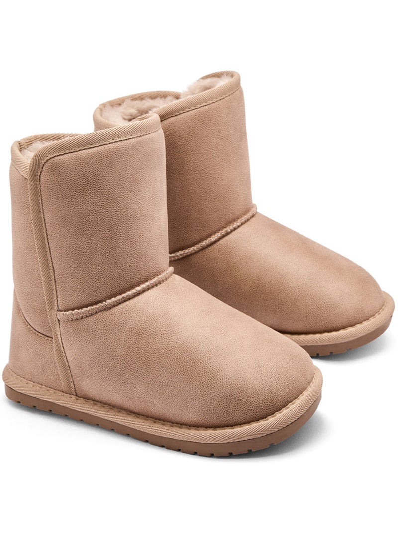 Bottines conguitos b&w goflex Marron clair - Kiabi