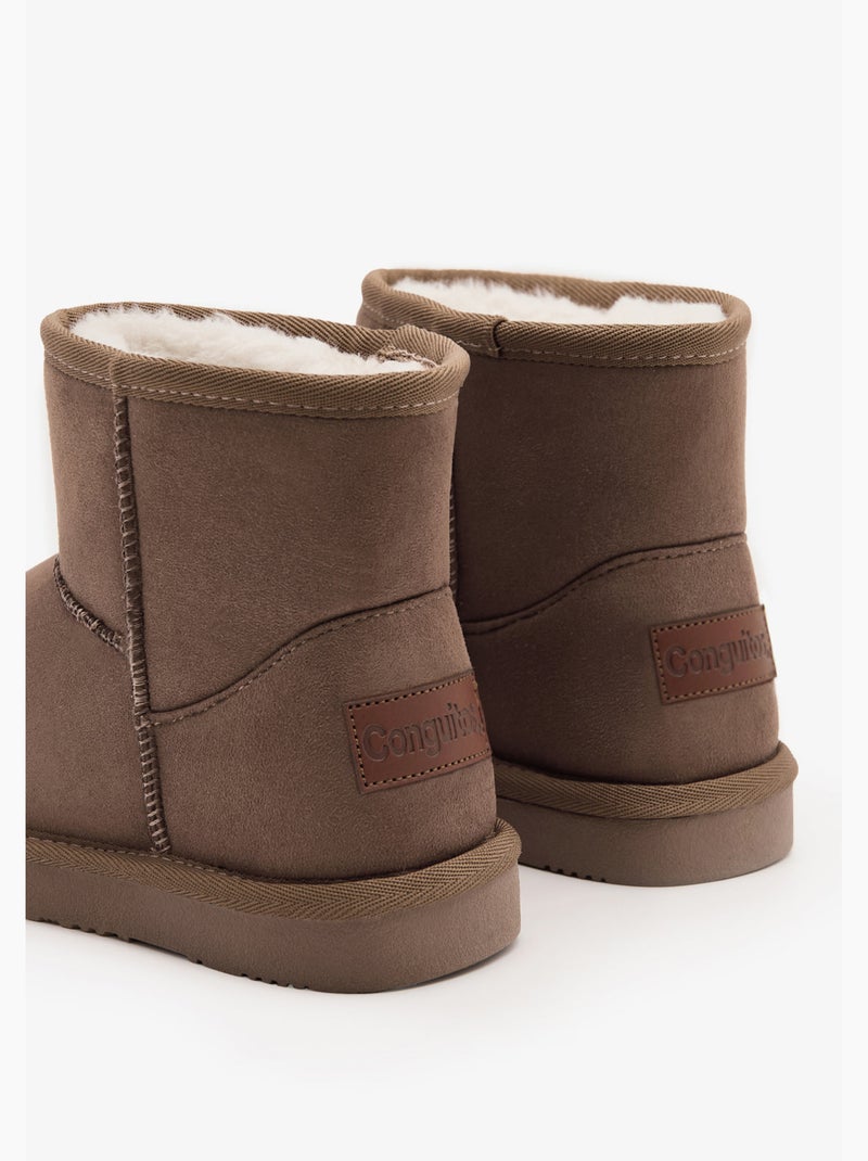 Bottines conguitos caña baja Marron - Kiabi