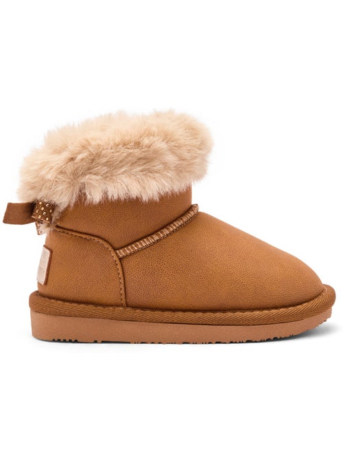 Bottines conguitos cinturón pelo - Kiabi Bottines conguitos cinturón pelo - Kiabi