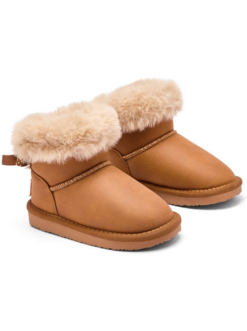 Bottines conguitos cinturón pelo - Kiabi Bottines conguitos cinturón pelo - Kiabi