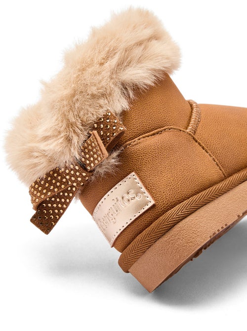 Bottines conguitos cinturón pelo - Kiabi Bottines conguitos cinturón pelo - Kiabi