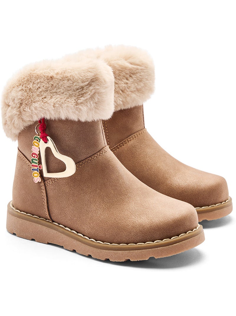 Bottines conguitos conguitos Marron - Kiabi