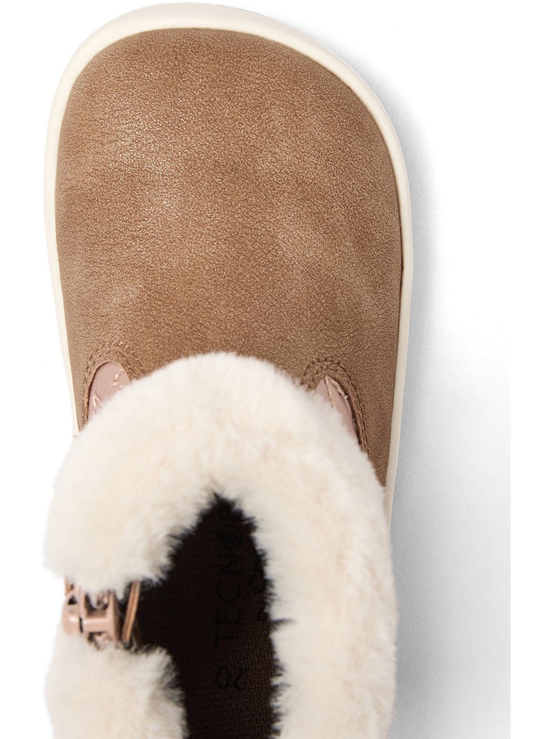 Bottines conguitos estrellas barefoot Marron - Kiabi