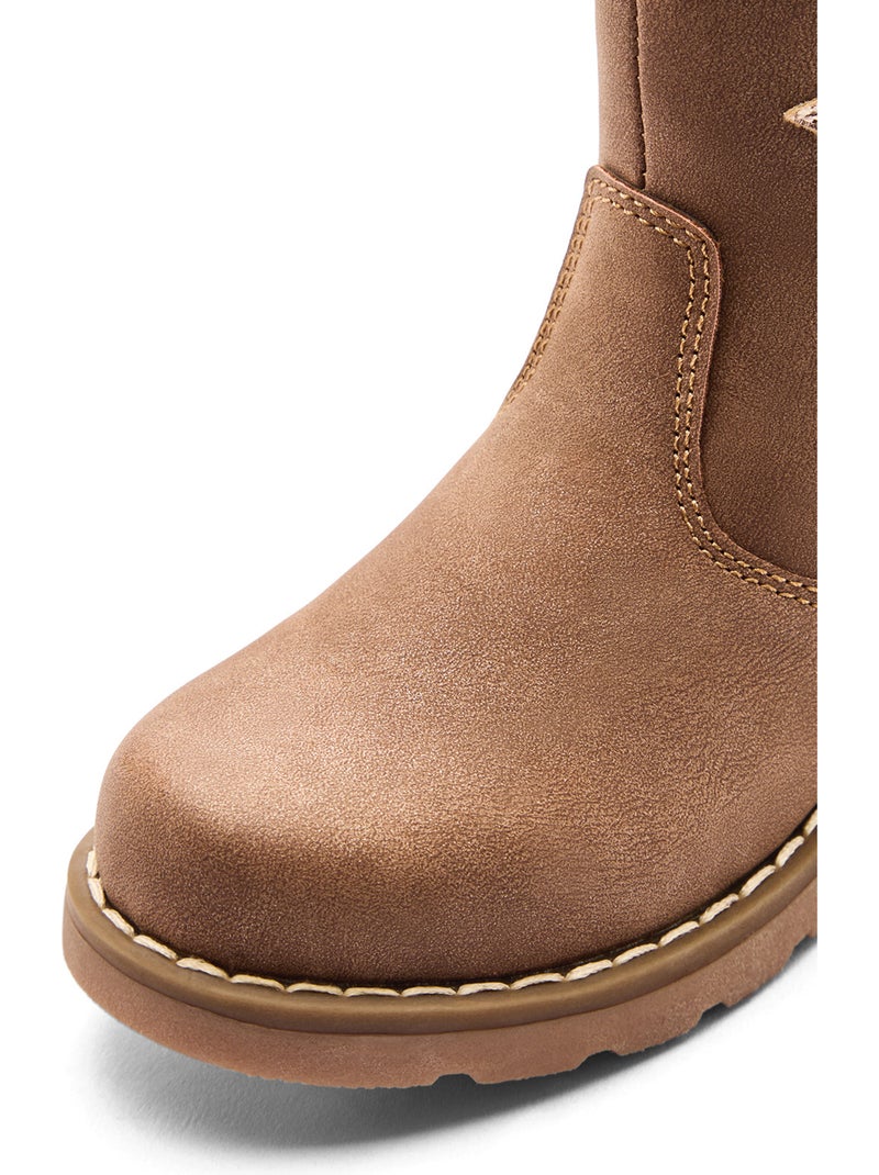 Bottines conguitos estrellas Marron clair - Kiabi