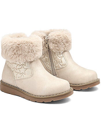 Bottines conguitos estrellas pelo