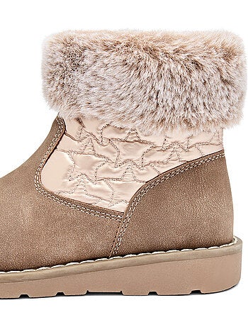 Bottines conguitos estrellas pelo