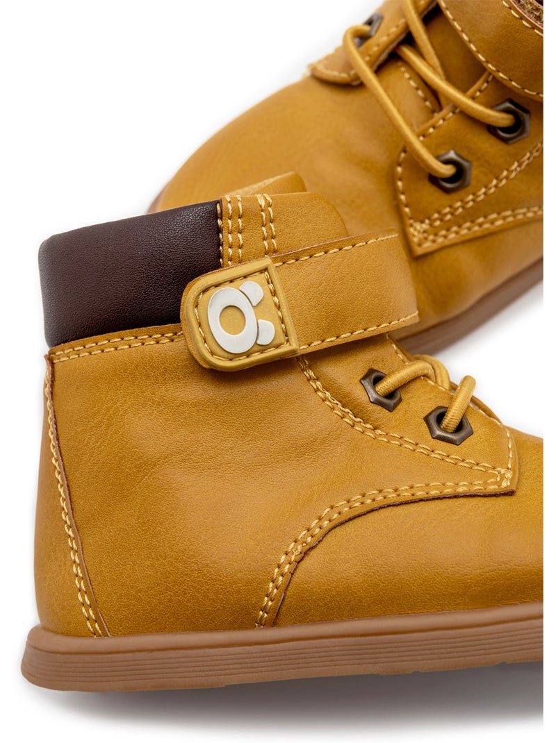 Bottines conguitos Jaune - Kiabi