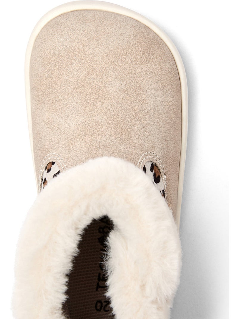 Bottines conguitos leopardo barefoot Beige - Kiabi